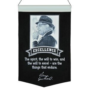 Vince Lombardi Collection Excellence 23" x 15" Banner
